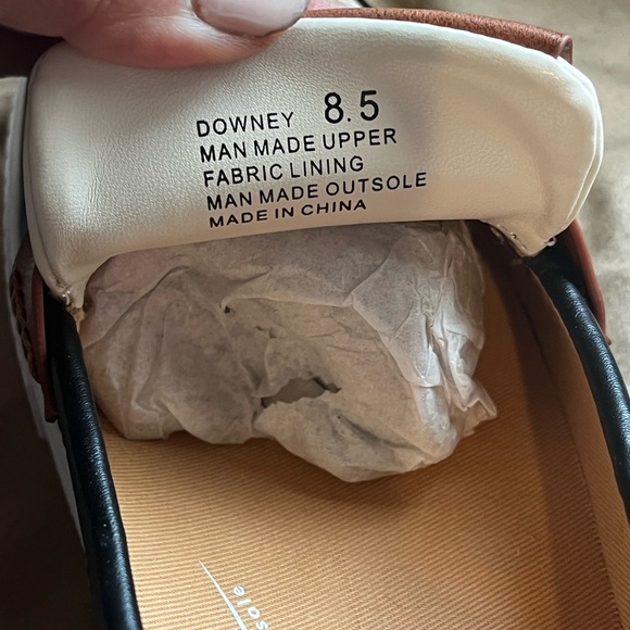 Yellow Box Black, Brown, and Cream Loafers/Sneakers, New Without Box - Picture 7 of 8